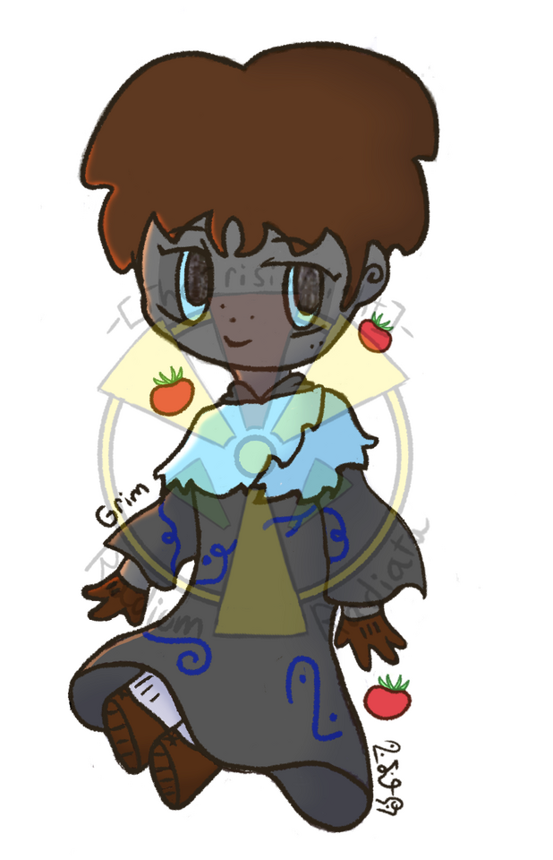 OC chibi keychain example